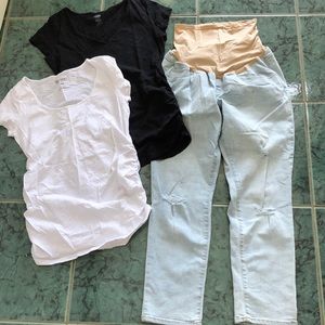 Old navy MATERNITY jeans only available